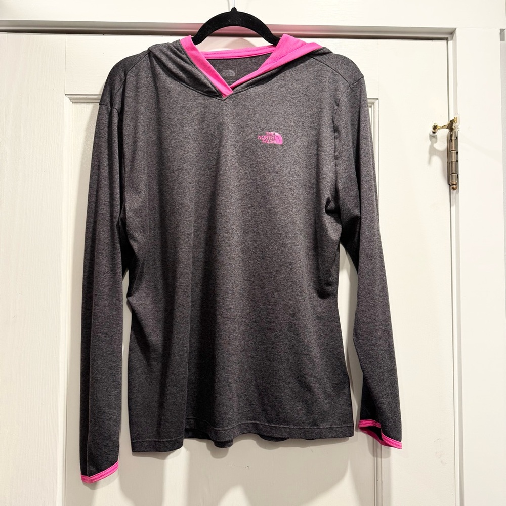 North Face Women’s Reactor Hoodie XL Pink Outdoors Hiking Gym Activewear‎ Fall